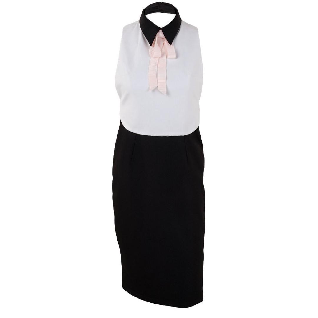 ladies dress open