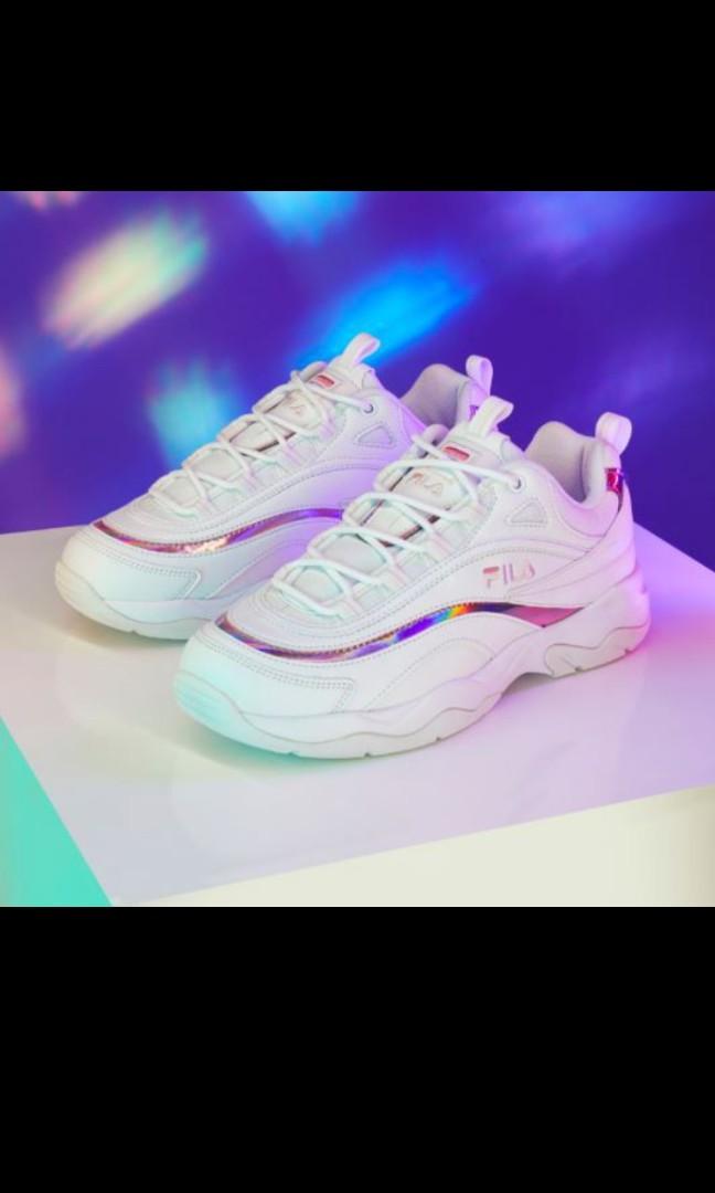 Fila ray prism pink sales