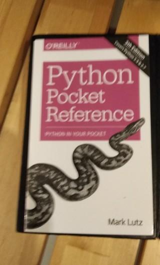 New Book Python Pocket Reference O Reily 5th Edition Python