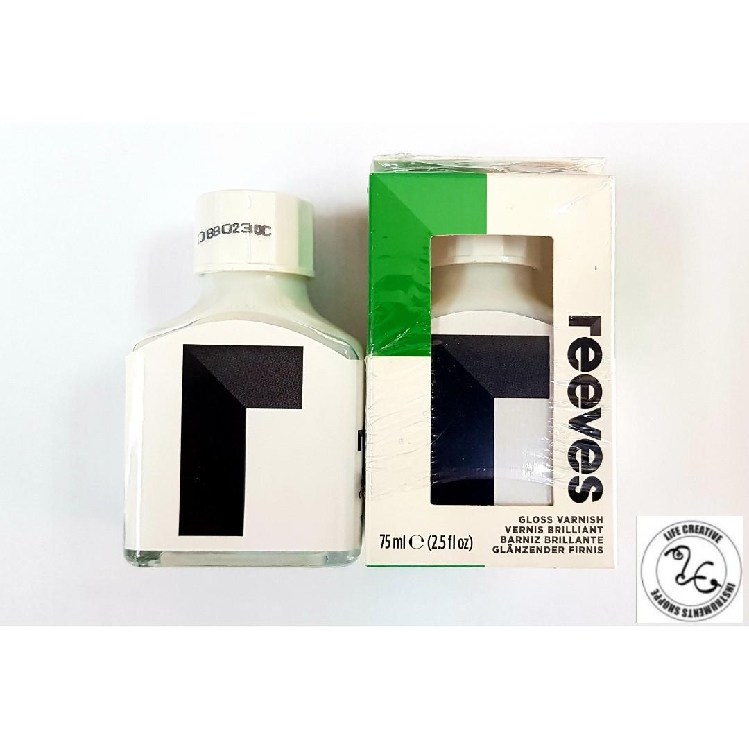 REEVES Gloss Varnish 75ml Acrylic Varnish, Hobbies & Toys, Stationery