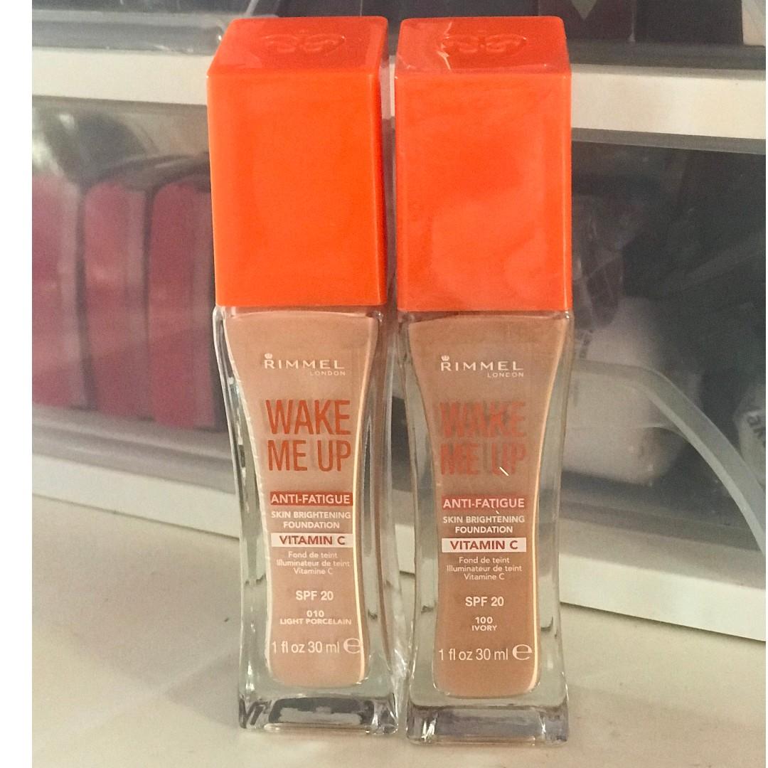 Rimmel London Wake Me Up Foundation Health Beauty Makeup On Carousell