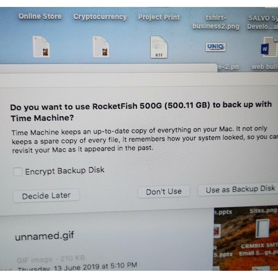 Rocketfish external hard drive 500GB, Computers & Tech, Parts