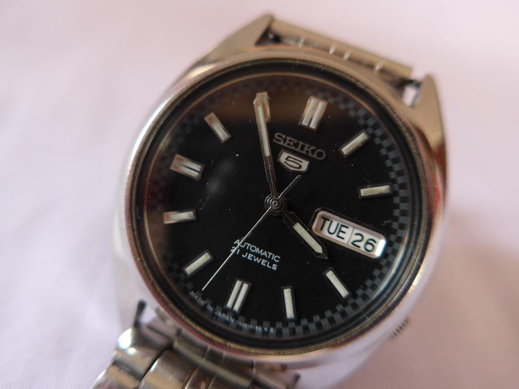 Seiko 5 Automatic 21 Jewels 7S26A 7626-0520 Watch, Men's Fashion, Watches &  Accessories, Watches on Carousell