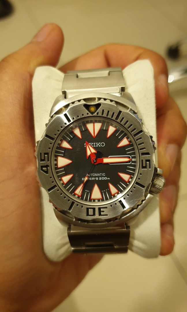 SEIKO SRP313K1 Vampire Monster Men s Fashion Watches