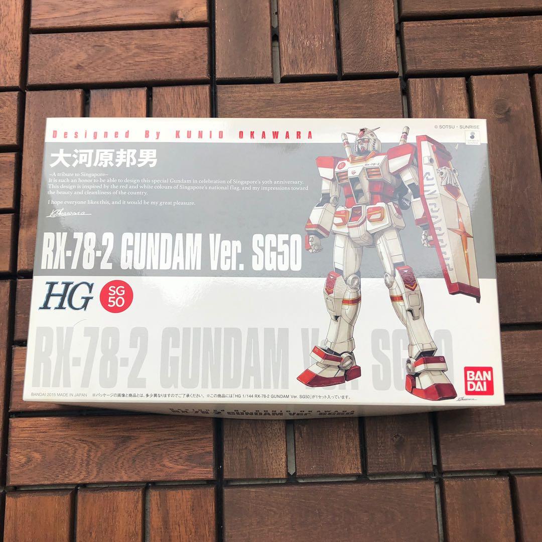 Sg50 Gundam Rx 78 2 Singapore Toys Games Bricks Figurines On Carousell