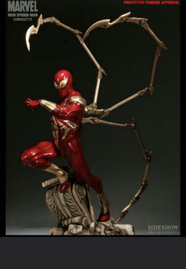sideshow iron spiderman