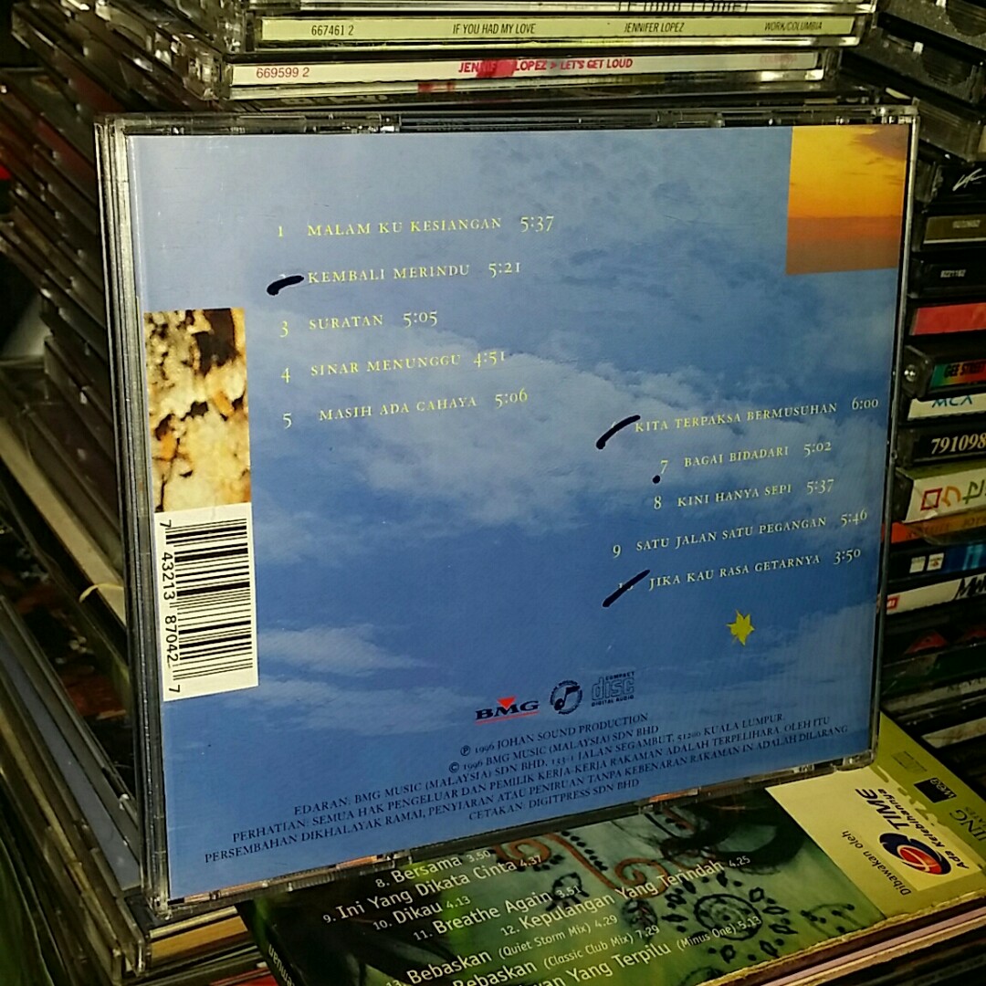 Slam Kembali Merindu 1st Press Music Media Cd S Dvd S Other Media On Carousell