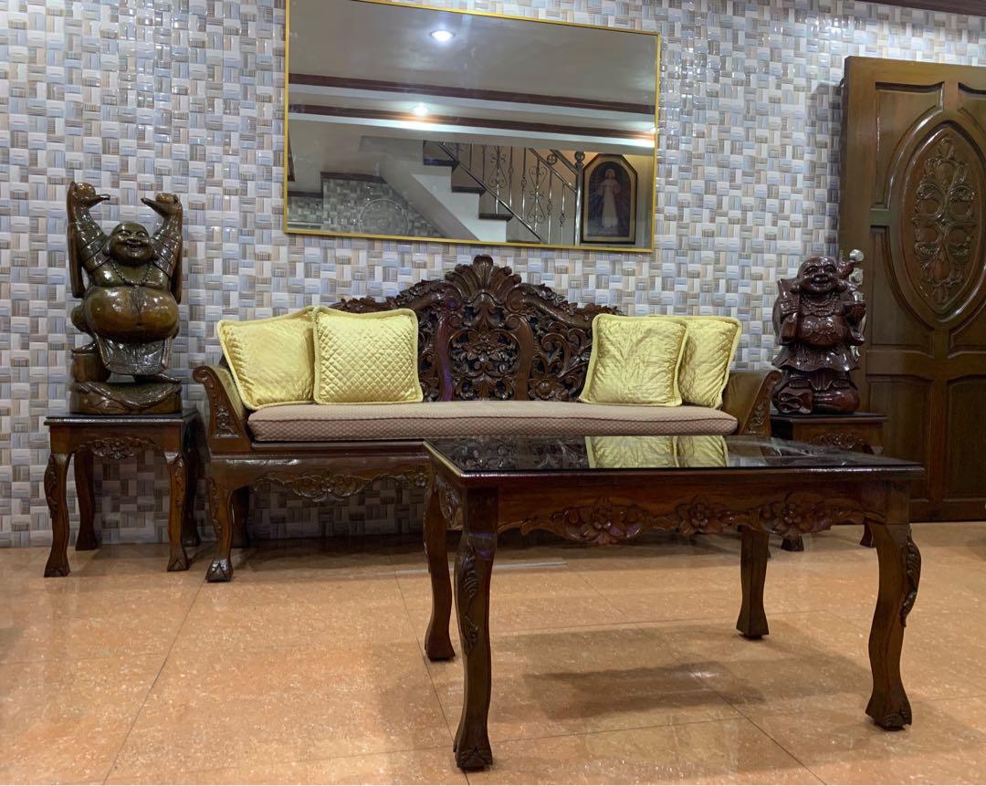 Narra sala set with foam deals