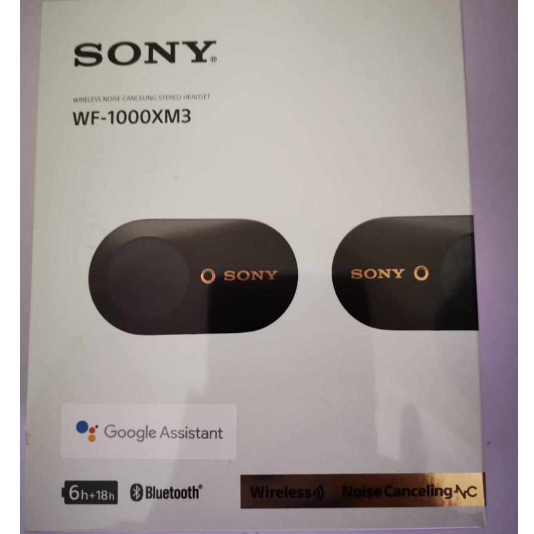 Sony Wf 1000xm3 Brand New In Box Latest Edition Earphones Electronics Audio On Carousell