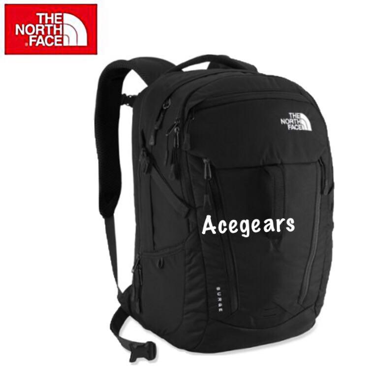 the north face surge tnf black
