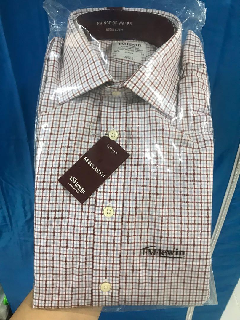 tm lewin formal shirts