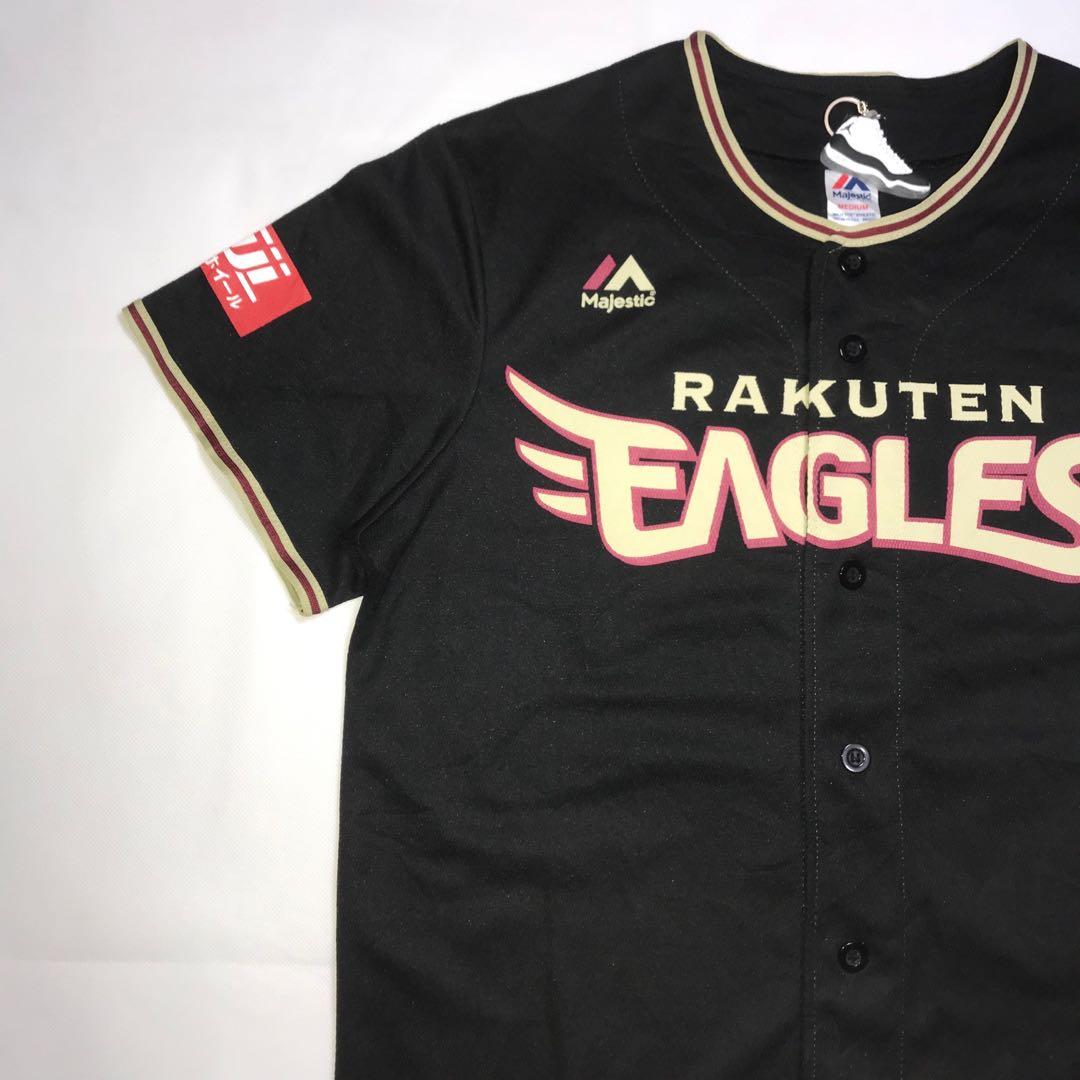 InPersona Rakuten Eagles Baseball Shirt Eagles Baseball Jersey Rakuten Eagles by Majestic 15th Anniversary Baseball Jersey Shirt Size L