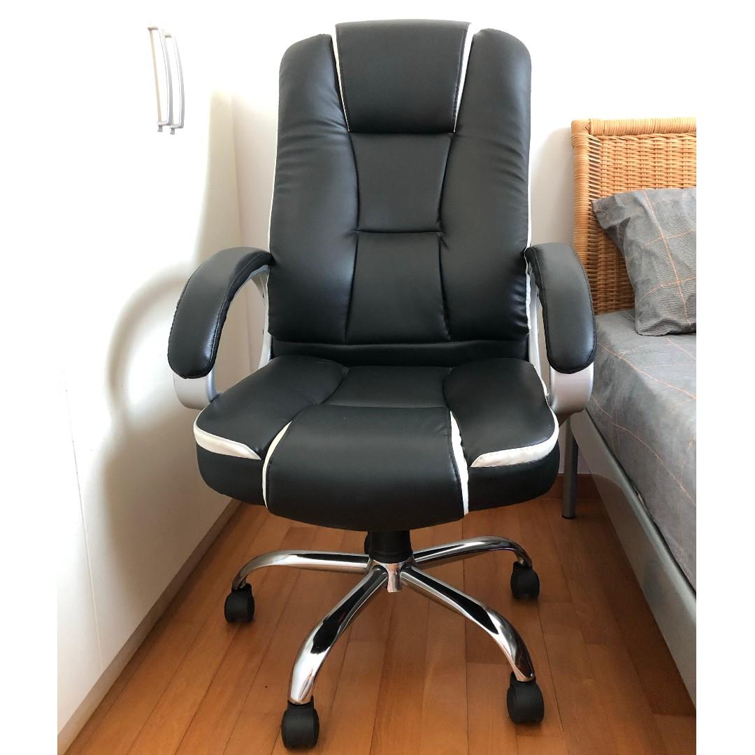 Trendy B W Gaming Office Chair Furniture Tables Chairs On Carousell