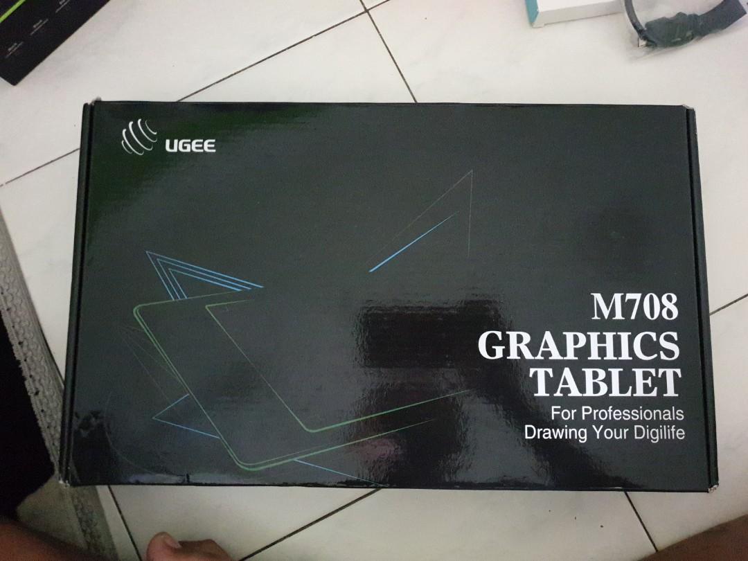 Ugee Graphics Tablet M708 Electronics Others On Carousell