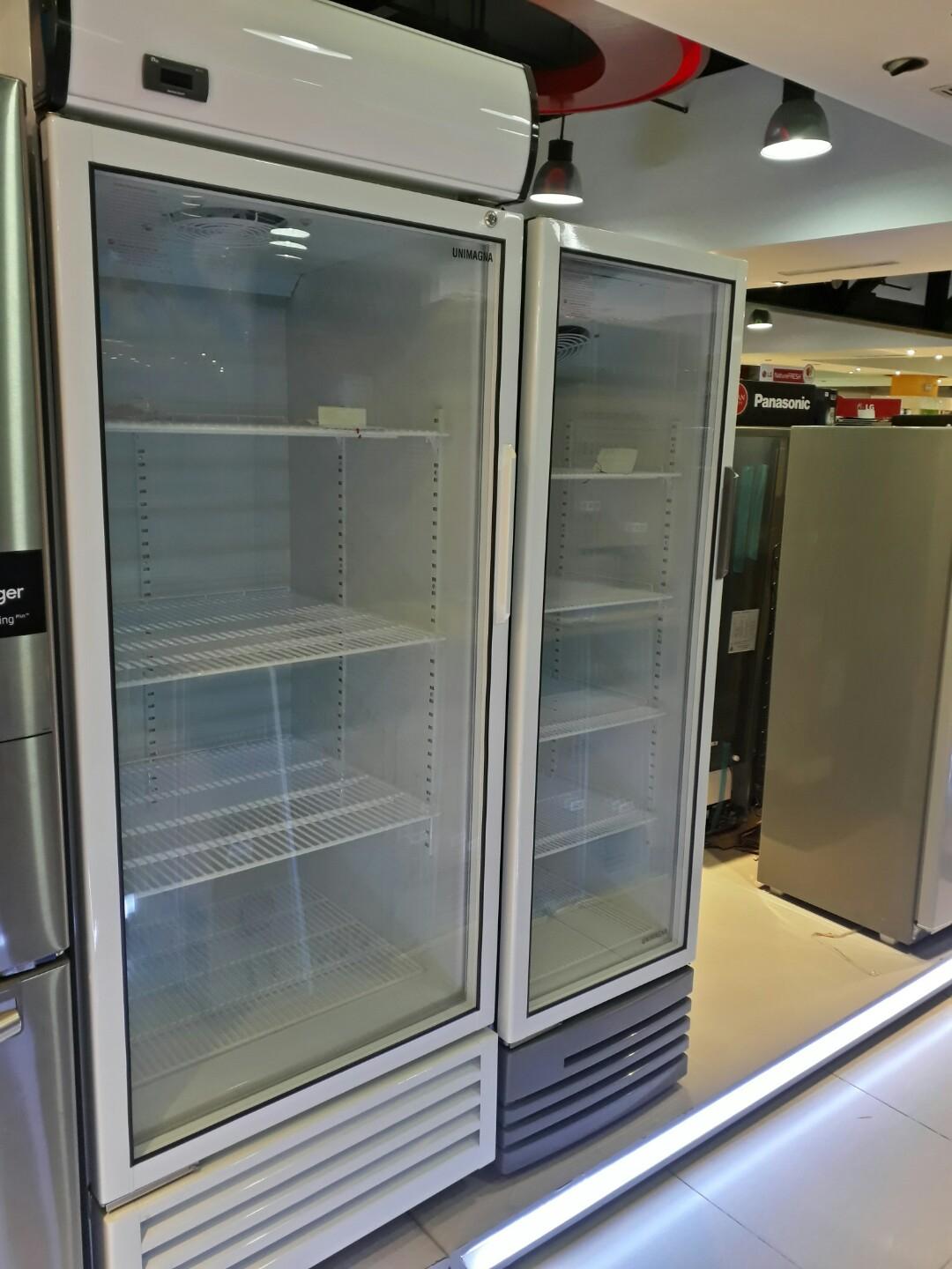 Unimagma Upright Chiller and Upright Freezer Glass Door, TV & Home