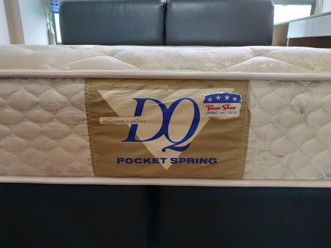 Used King Size Bed, Furniture & Home Living, Furniture, Bed Frames