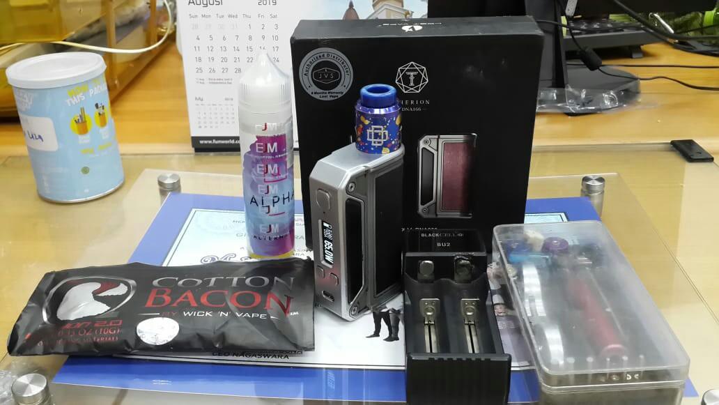 Vape Therion Dna 166 Authentic Full Set Elektronik Lainnya Di Carousell