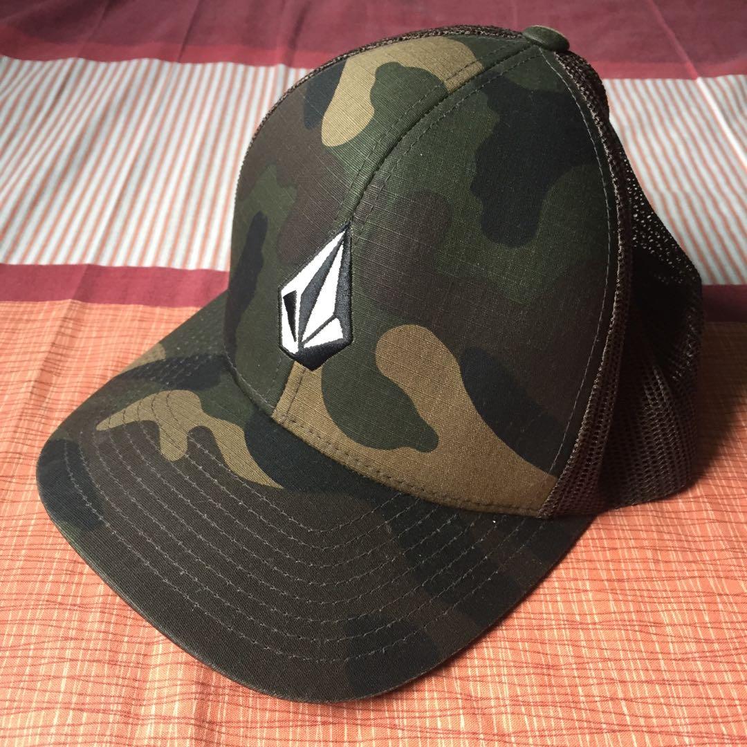 volcom camo hat