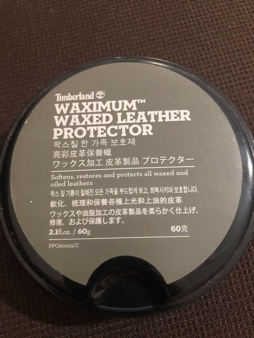 waxed leather protector
