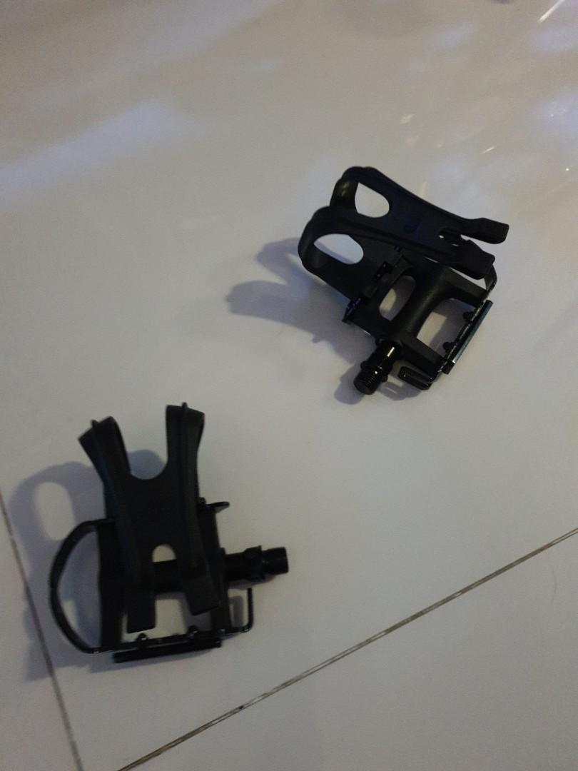 Wellgo M248DU Ball Bearing Aluminum Mountain Road Pedals with Reflector