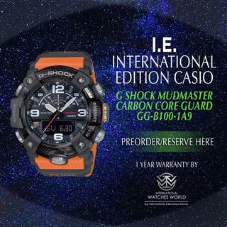 CASIO INTERNATIONAL EDITION G SHOCK MT-G AND MASTER OF G Collection item 2