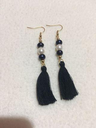 Freshwater Pearl tassel earrings