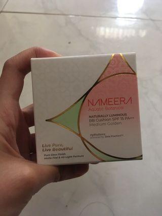 Nameera bb cushion foundation medium golden