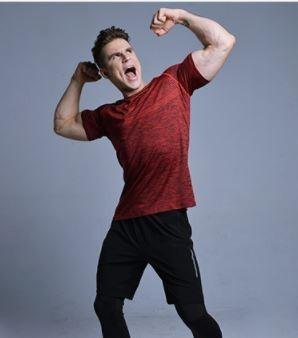 Gym T-shirt, Red