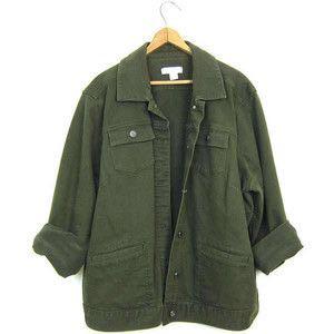 Green outerwear on sale