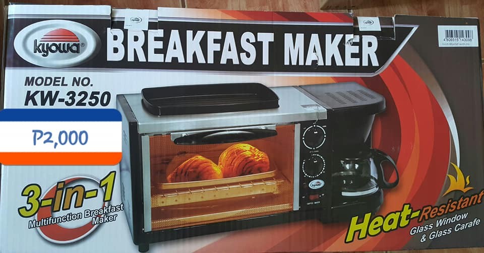 3 in 1 breakfast maker (coffee maker 