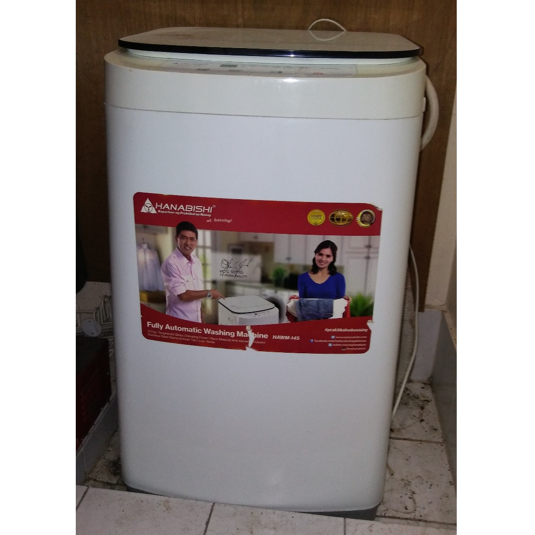 4.5 KG Hanabishi Smallest Fully Automatic Washing Machine, TV & Home