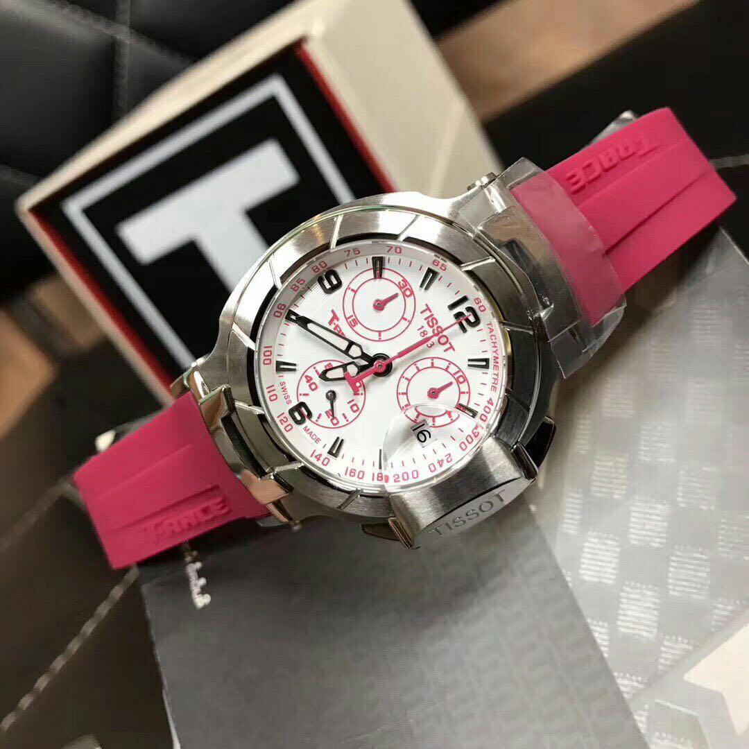 Tissot t on sale race white dial