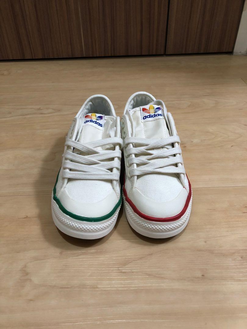 Adidas Adi Nizza Pride Shoes Limited Edition Bnib Men S Fashion Footwear Sneakers On Carousell