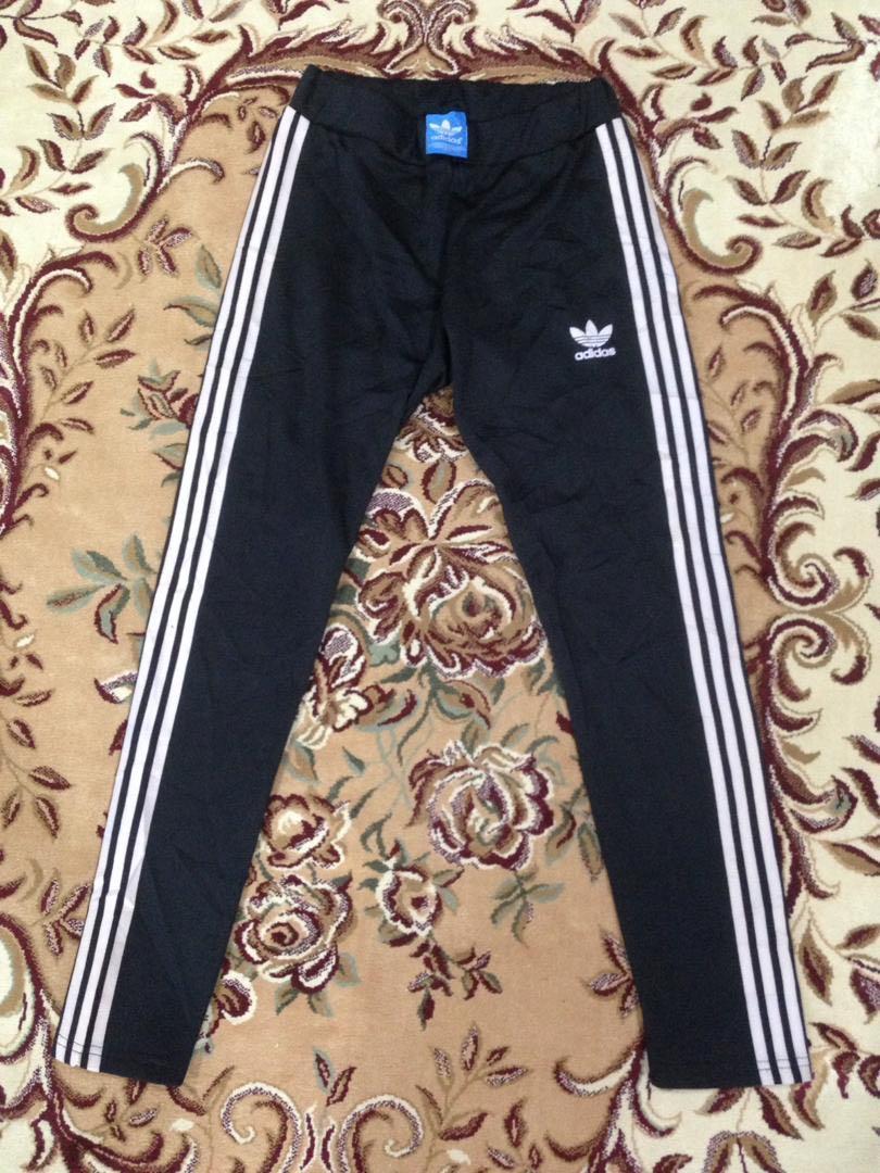 Adidas Bunga Ladies Track Pants Yoga Pants Slim Fit Tracksuit