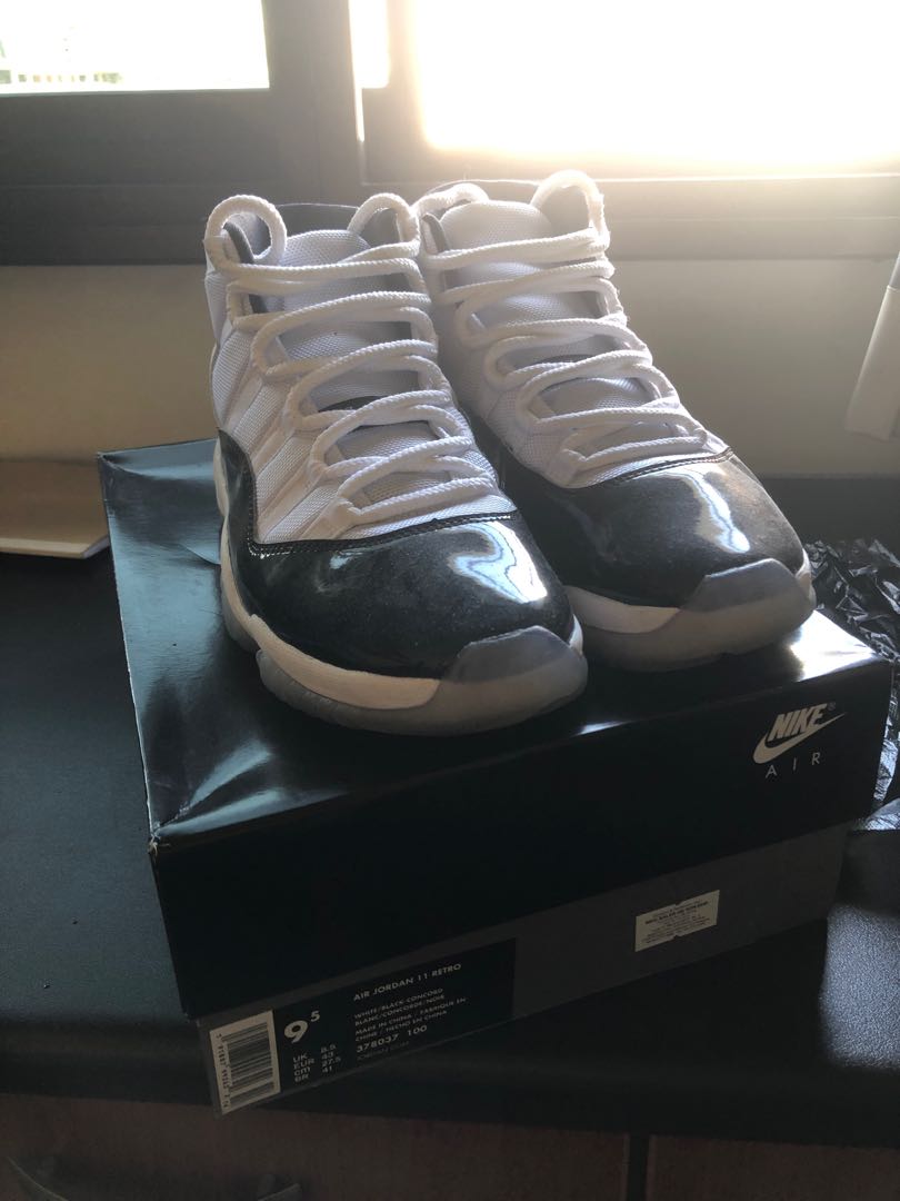 concords size 9.5