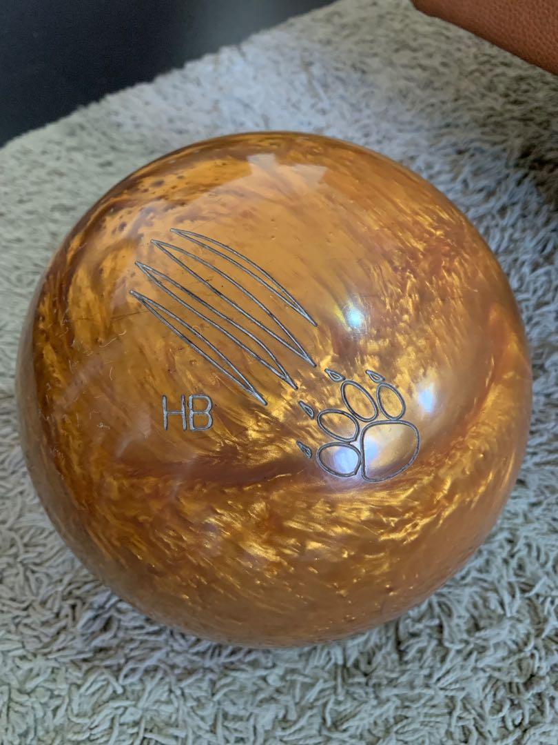 900Global Honey Badger Gold Pearl Bowling Ball 