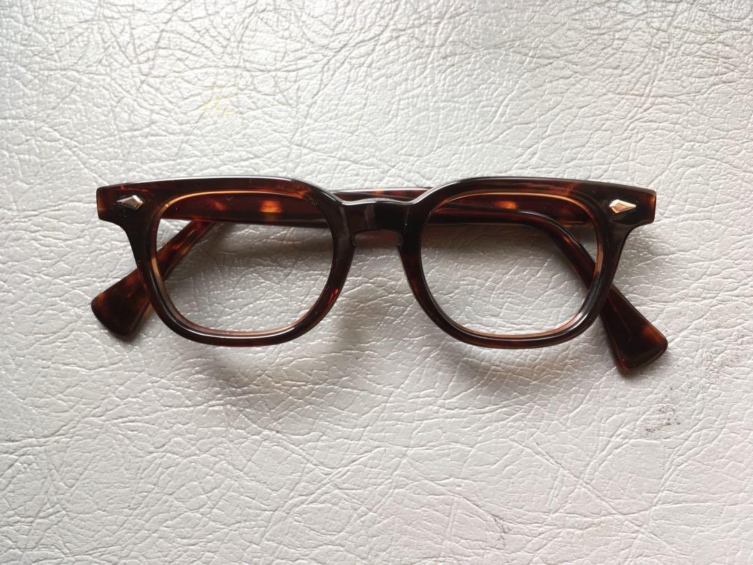 古董AO American Optical Stadium 44 20 tart-alike Vintage 眼鏡, 男