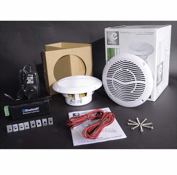Hr0018 Wireless Bluetooth Ceiling Speaker Kit Bathroom Amplifier