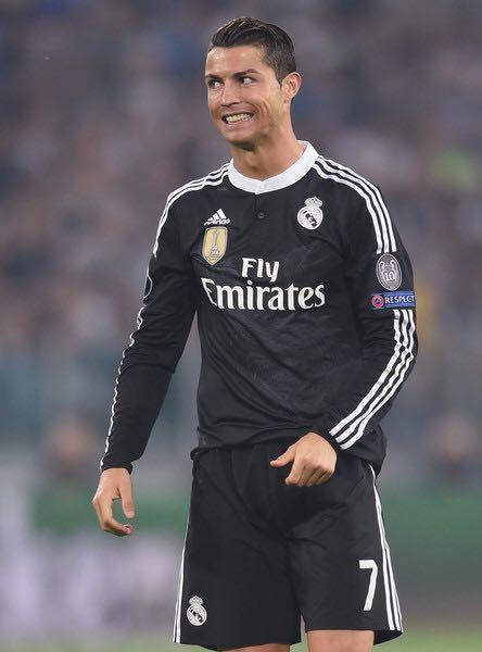 2014 2015 Real madrid Black Dragon Jersey Long Sleeve Ronaldo #7