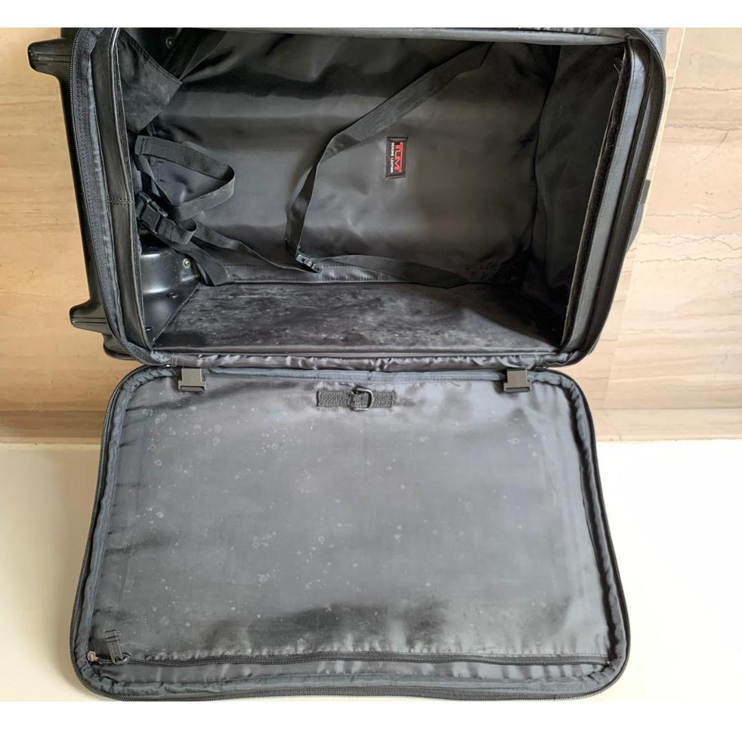 Authentic Tumi full leather Cabin luggage Bag, Men's Fashion, Bags