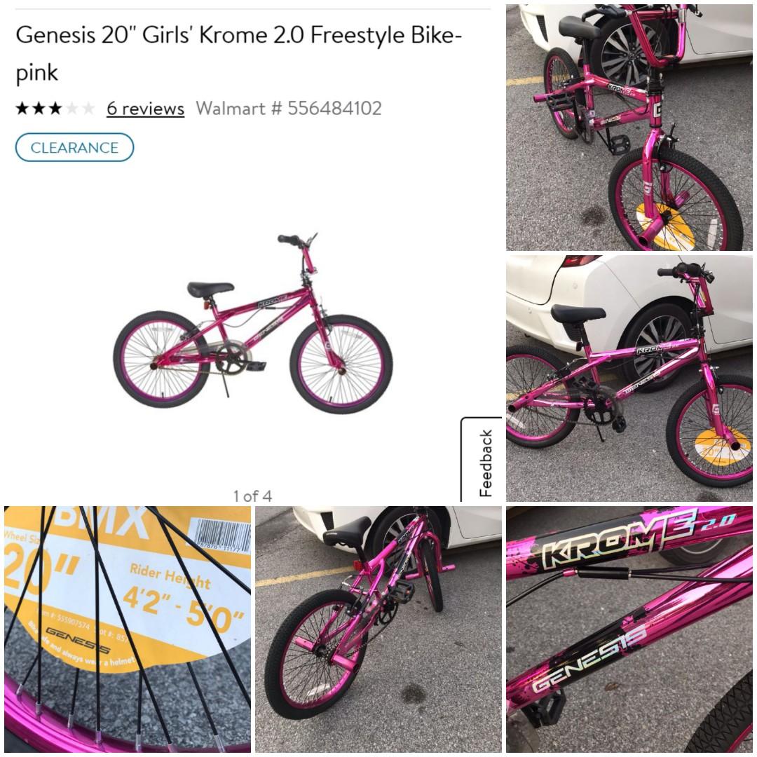 Krome genesis bike pink outlet