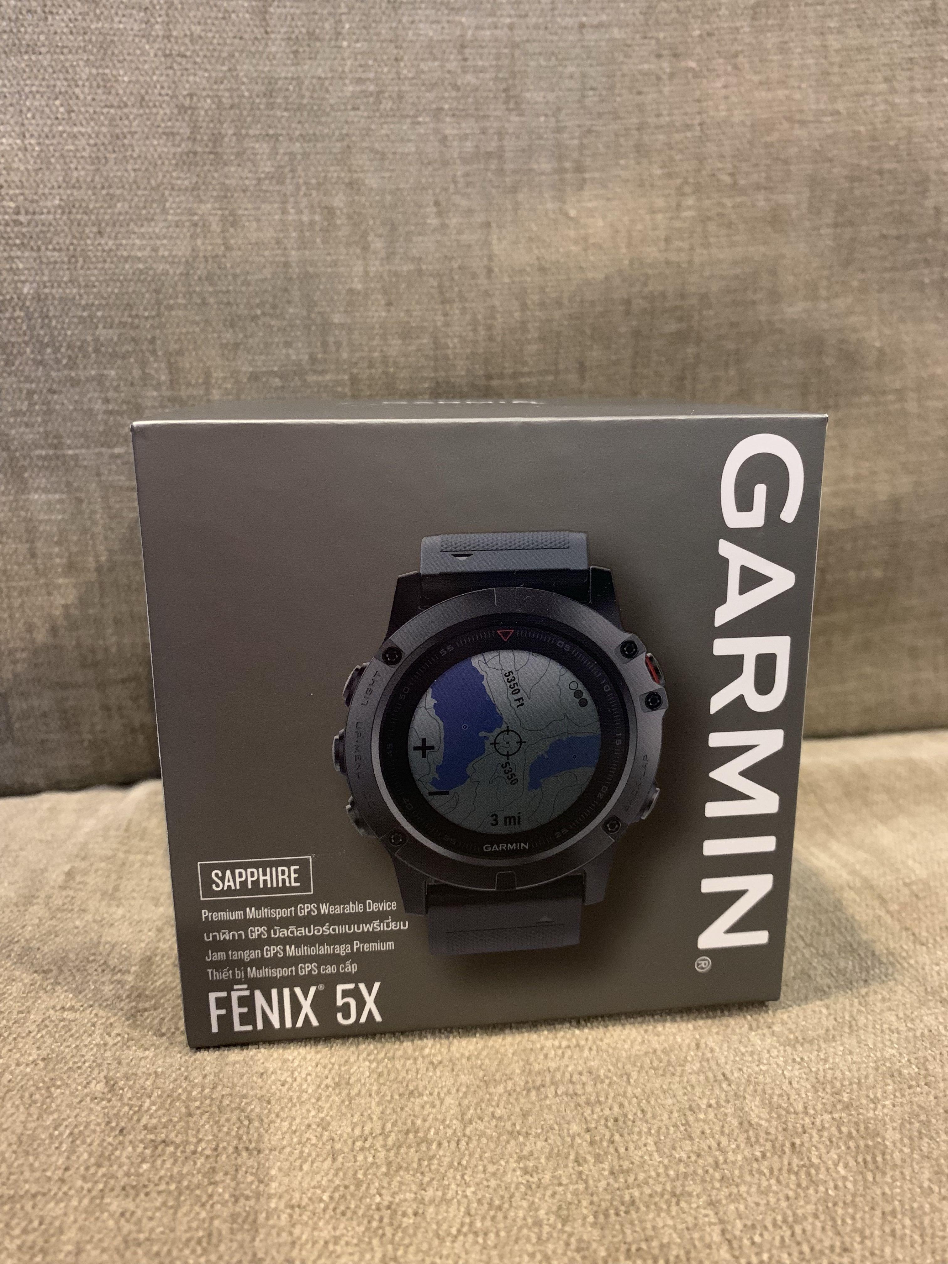 fenix 5x sapphire edition
