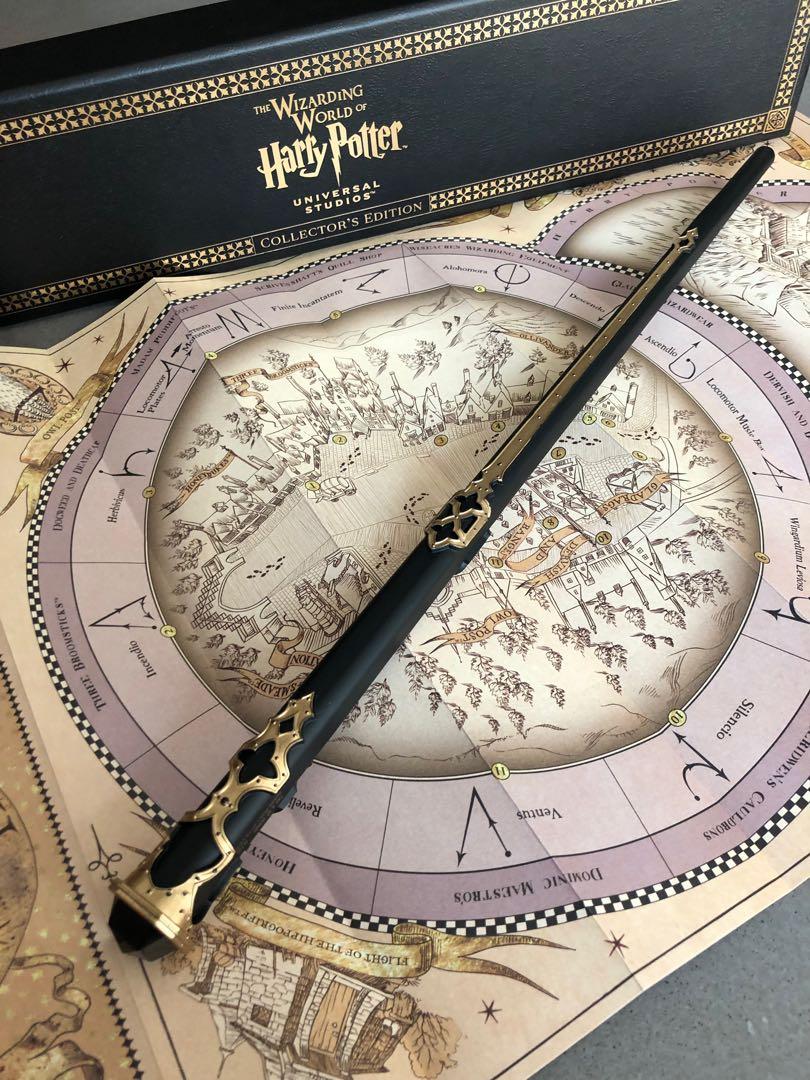 Brand new in box: Official Universal Studios Hollywood Wizarding World of  Harry Potter Collector's Edition Interactive Wand