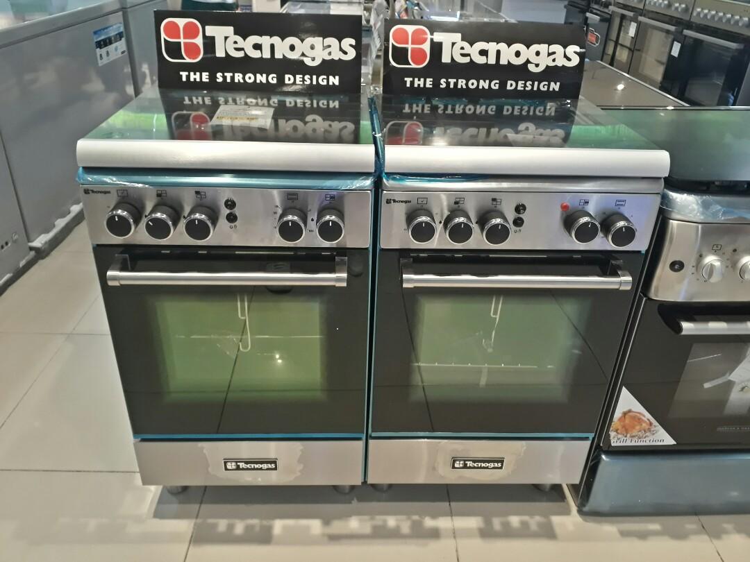 Brandnew Tecnogas Cooking Range 50cm 60cm 80cm and Electric Range 60cm