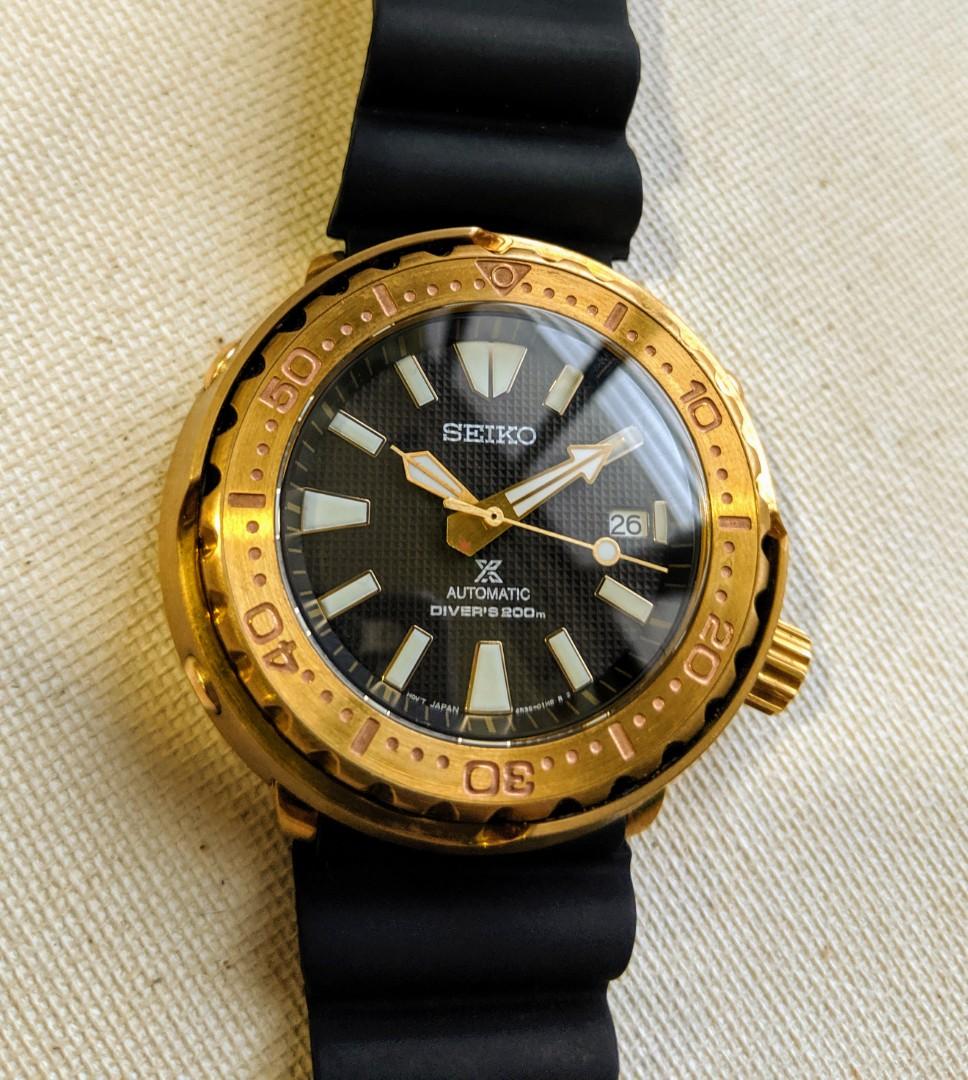 seiko bronze diver