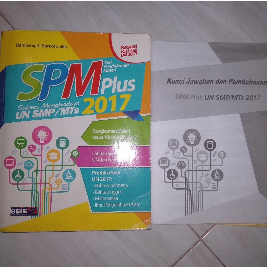 Buku Spm Plus Un Smp Mts 2017 Buku Alat Tulis Buku Di Carousell