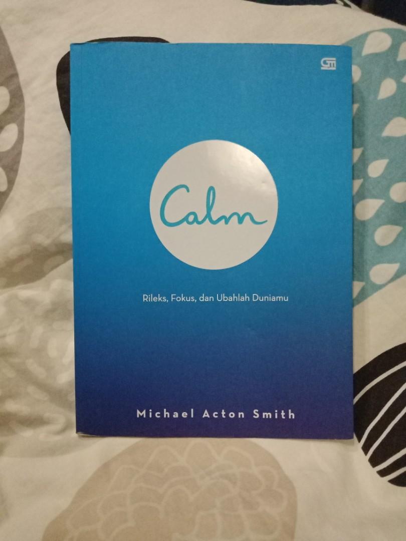 Calm Michael Acton Smith Books Stationery Books On Carousell