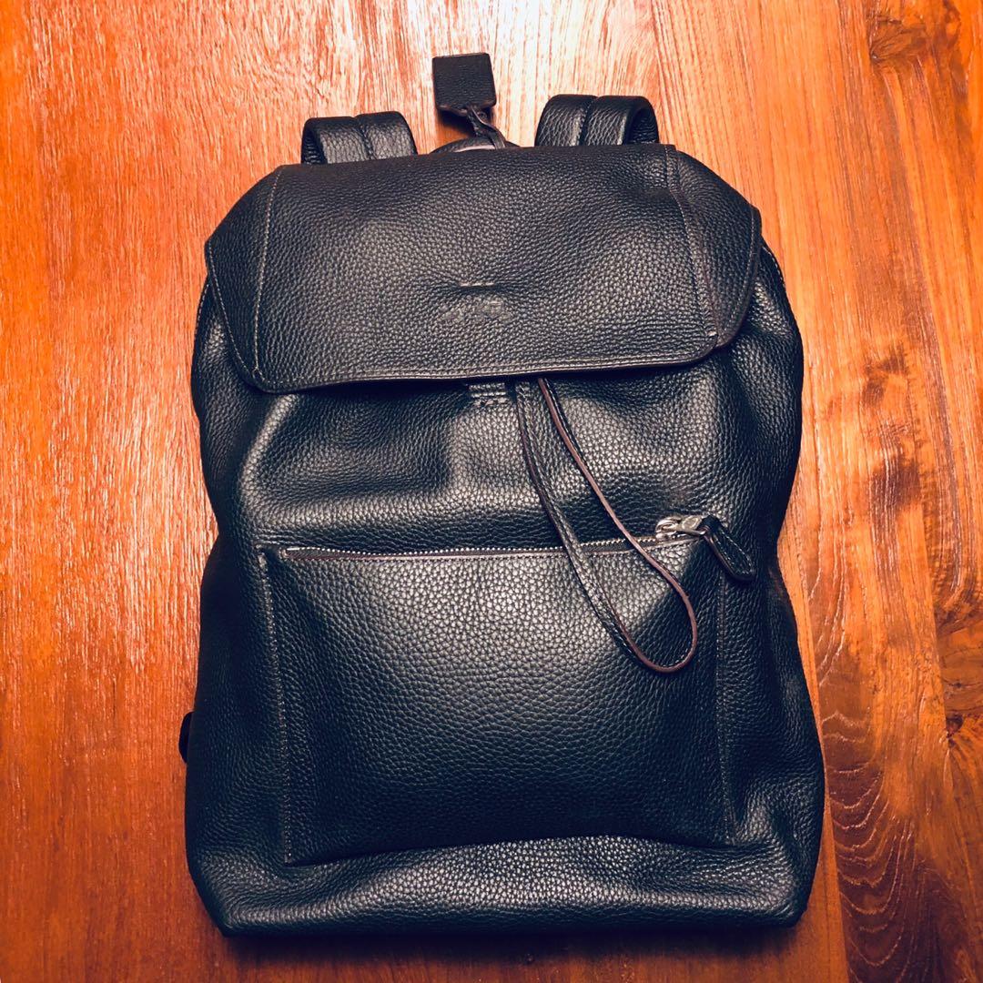 COACH GRAINED LEATHER BACKPACK, Women's Fashion, Bags & Wallets