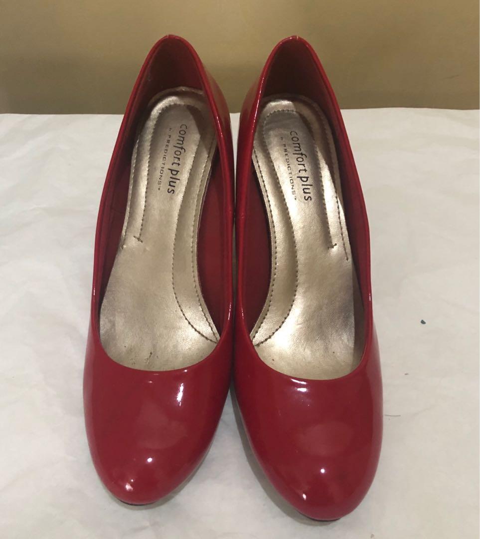 Comfort plus 2024 red heels