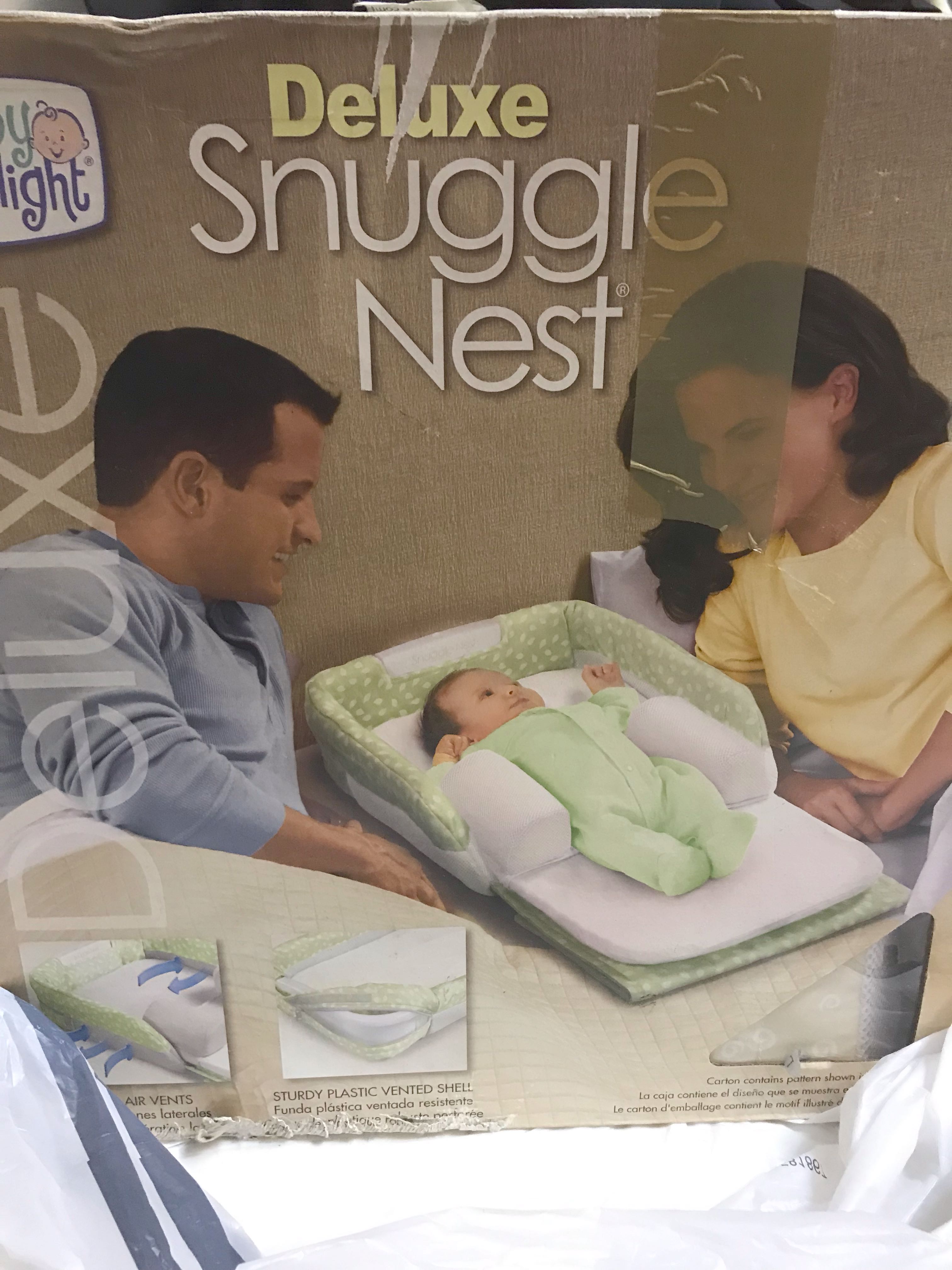 Baby deluxe snuggle nest discount